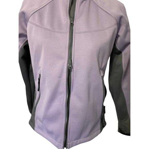 Columbia Ladies Titanium Tech Light Purple Medium Jacket Softshell Waterproof - Picture 2 of 10